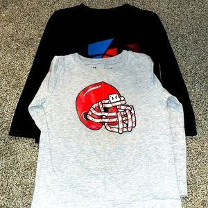 Boys Long Sleeve UA shirts